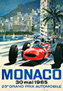 Monaco 1965 GP Poster-1